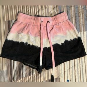 Kids pajama shorts with elastic waistband